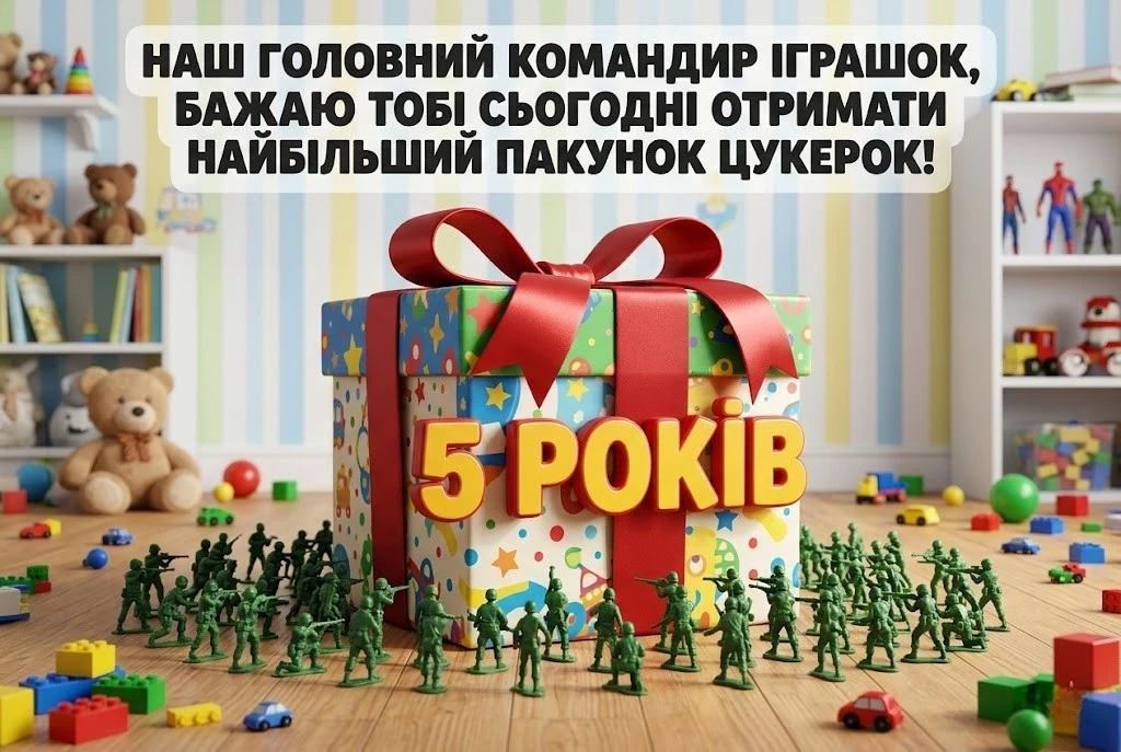 Найкращі побажання для онука на 5 років від бабусі: від серця до серця