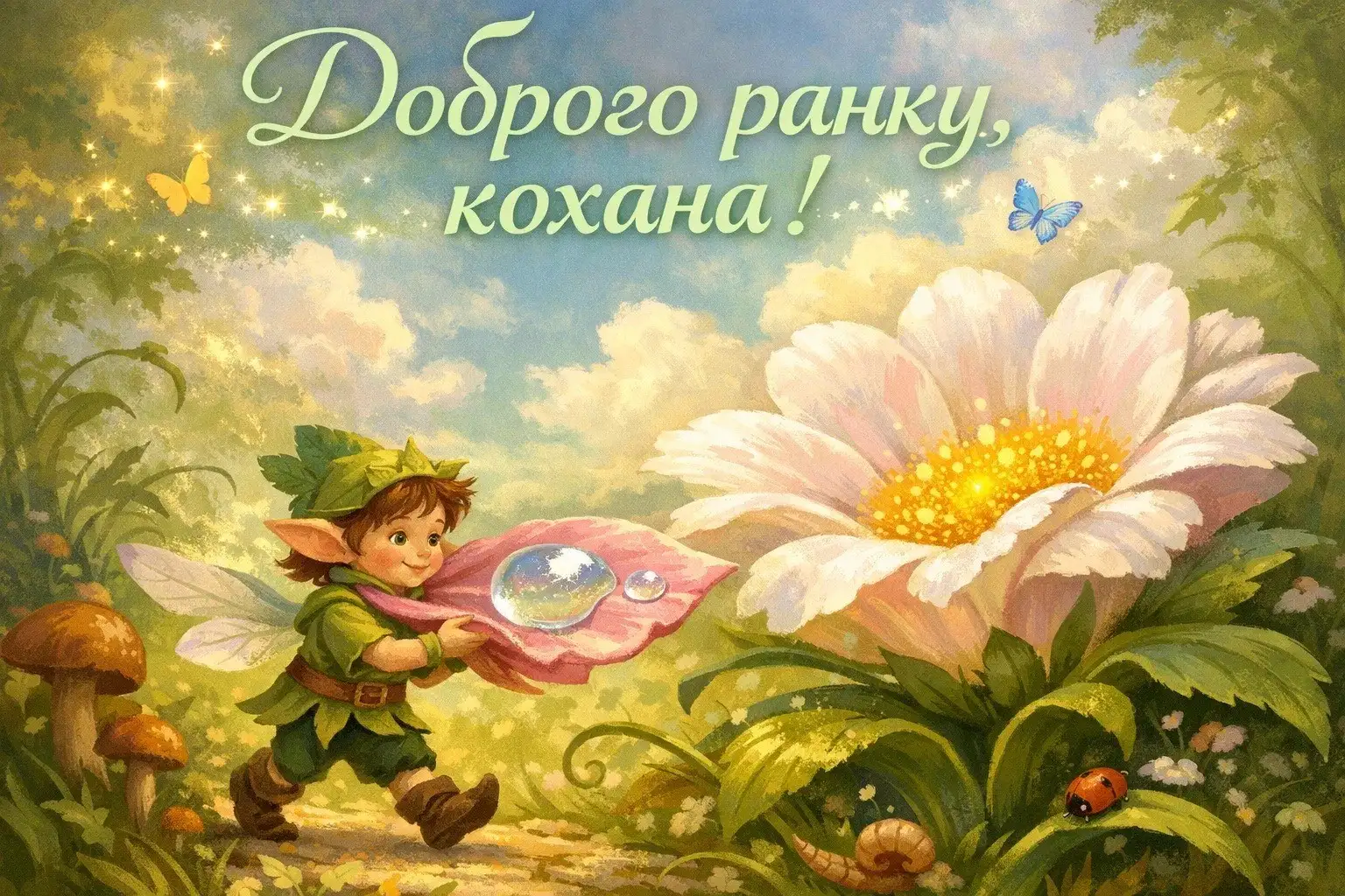 Доброго ранку, моя любов: найтепліші картинки та ніжні побажання для особливої людини