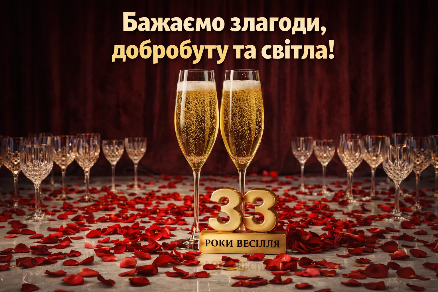 33 роки разом: Найкращі привітання з Клубничною річницею весілля