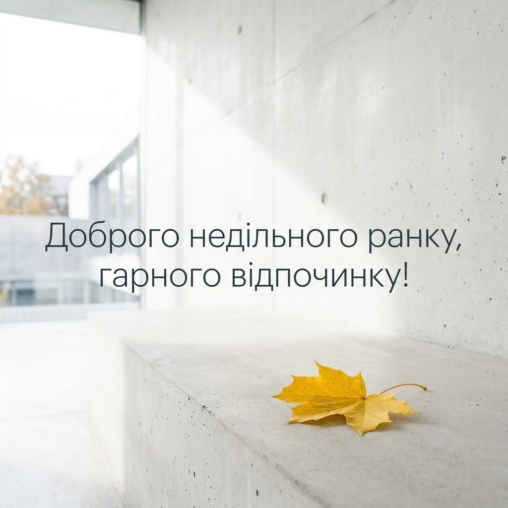Доброго недільного ранку: найкращі картинки про сучасну Україну для душевних привітань