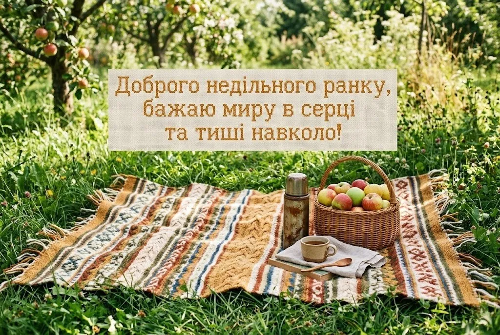 Доброго недільного ранку: найкращі картинки про сучасну Україну для душевних привітань