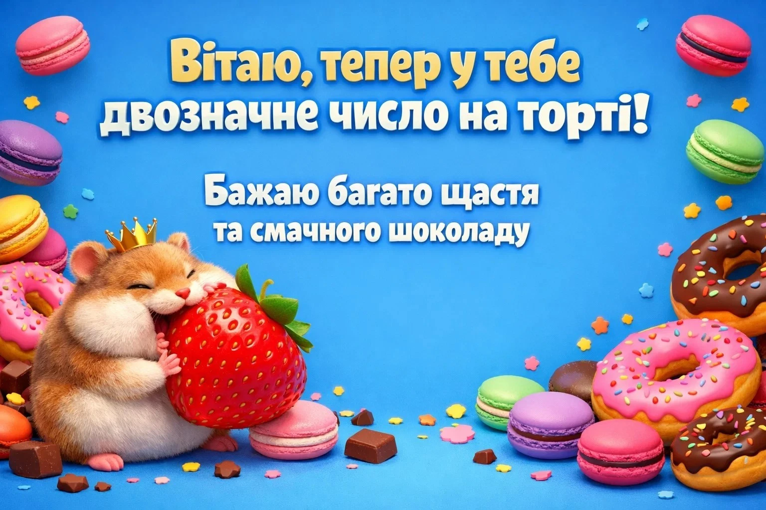 Привітання з днем народження дівчинці на 10 років від батьків, рідних та друзів