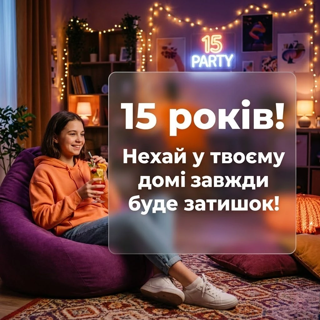 З днем народження, красуне! Красиві вітання дівчинці на 15-річчя