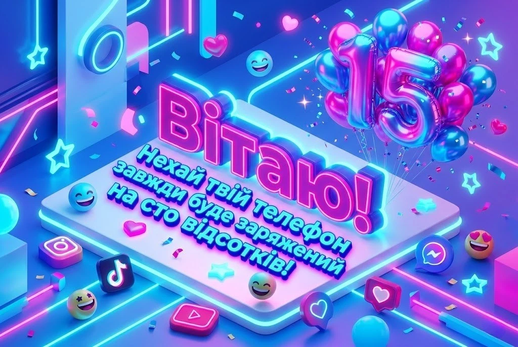 З днем народження, красуне! Красиві вітання дівчинці на 15-річчя
