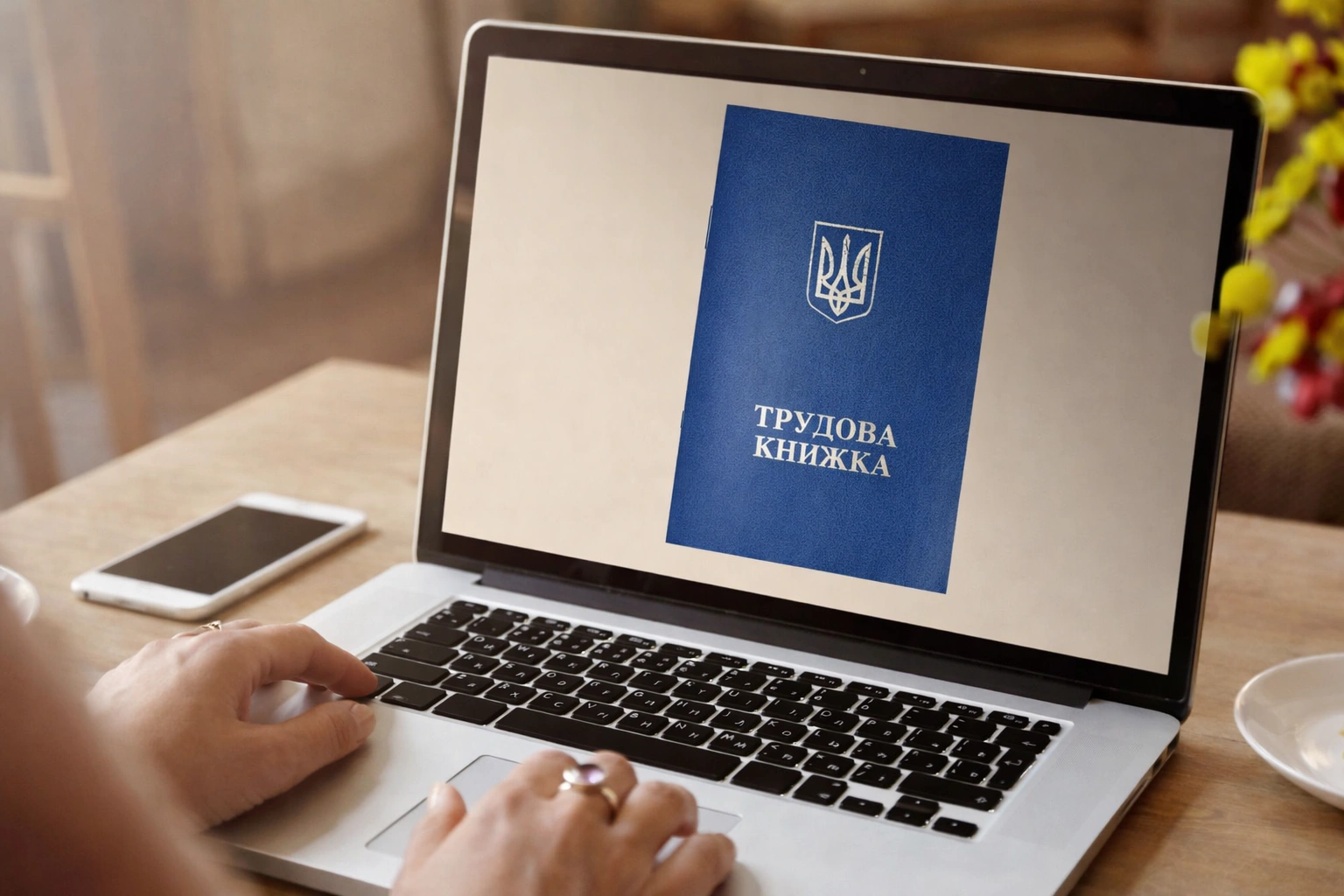 Работа с трудовой книжкой Украины