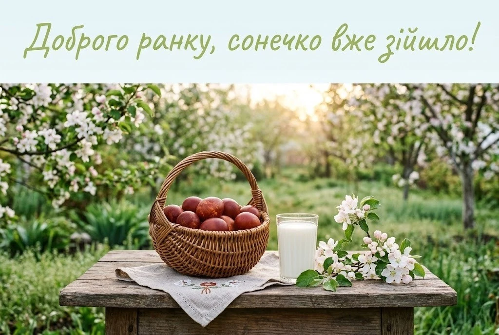 Доброго ранку: святкові картинки з Великоднем та найтепліші побажання