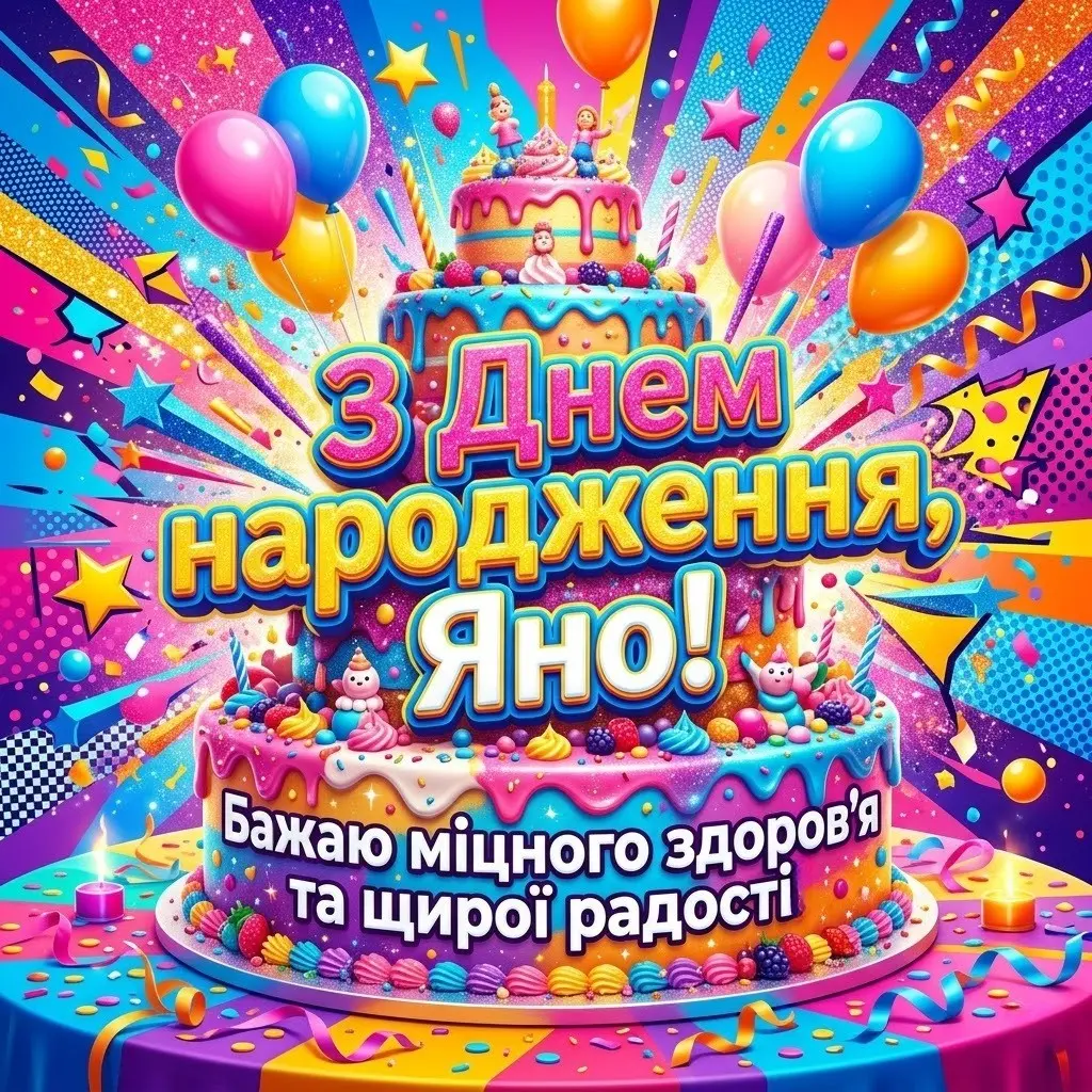 З днем народження, Яно! Красиві та душевні побажання у віршах і прозі
