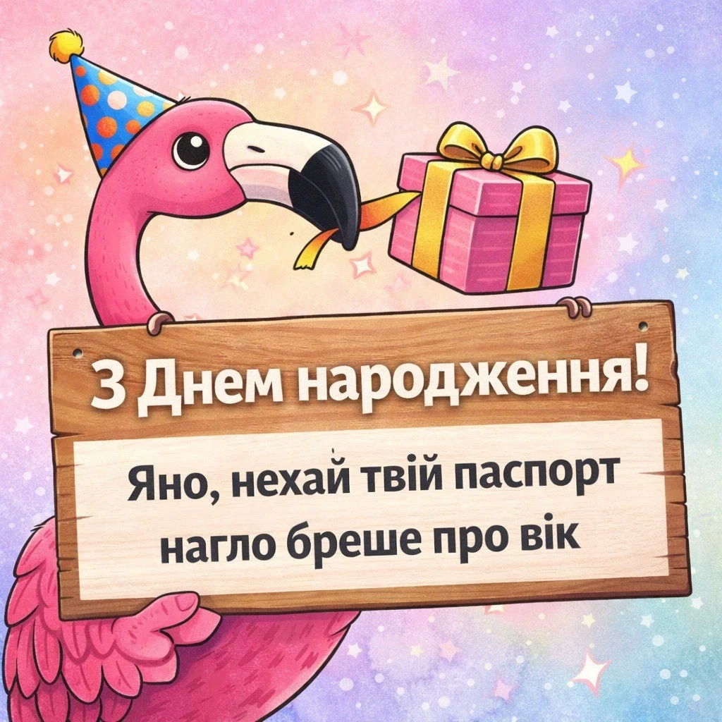 З днем народження, Яно! Красиві та душевні побажання у віршах і прозі