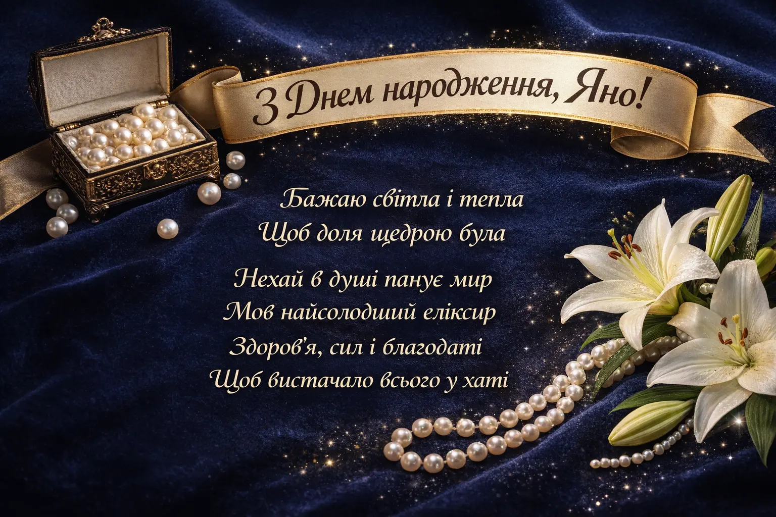 З днем народження, Яно! Красиві та душевні побажання у віршах і прозі