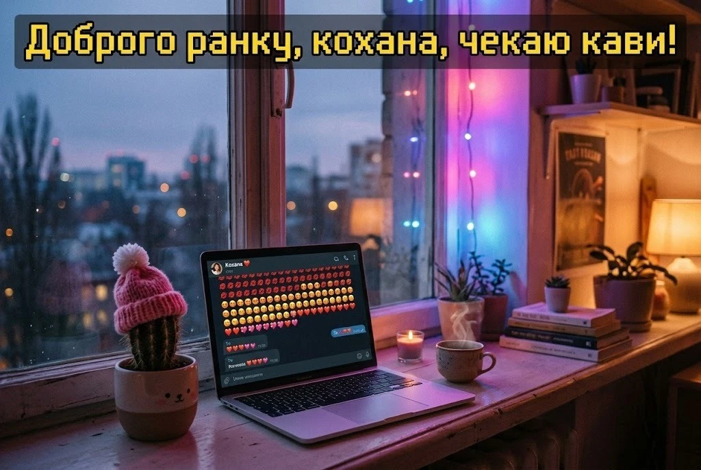 Доброго ранку, цілую, кохана: сучасні картинки та ніжні побажання для особливого початку дня