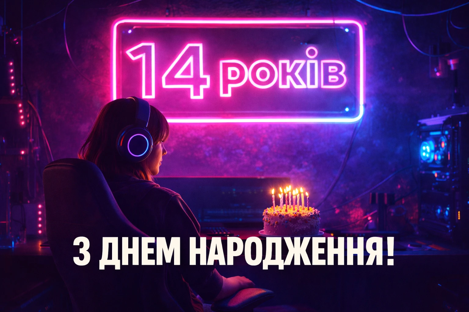 Найкращі привітання з днем народження для донечки на 14 років: проза та вірші