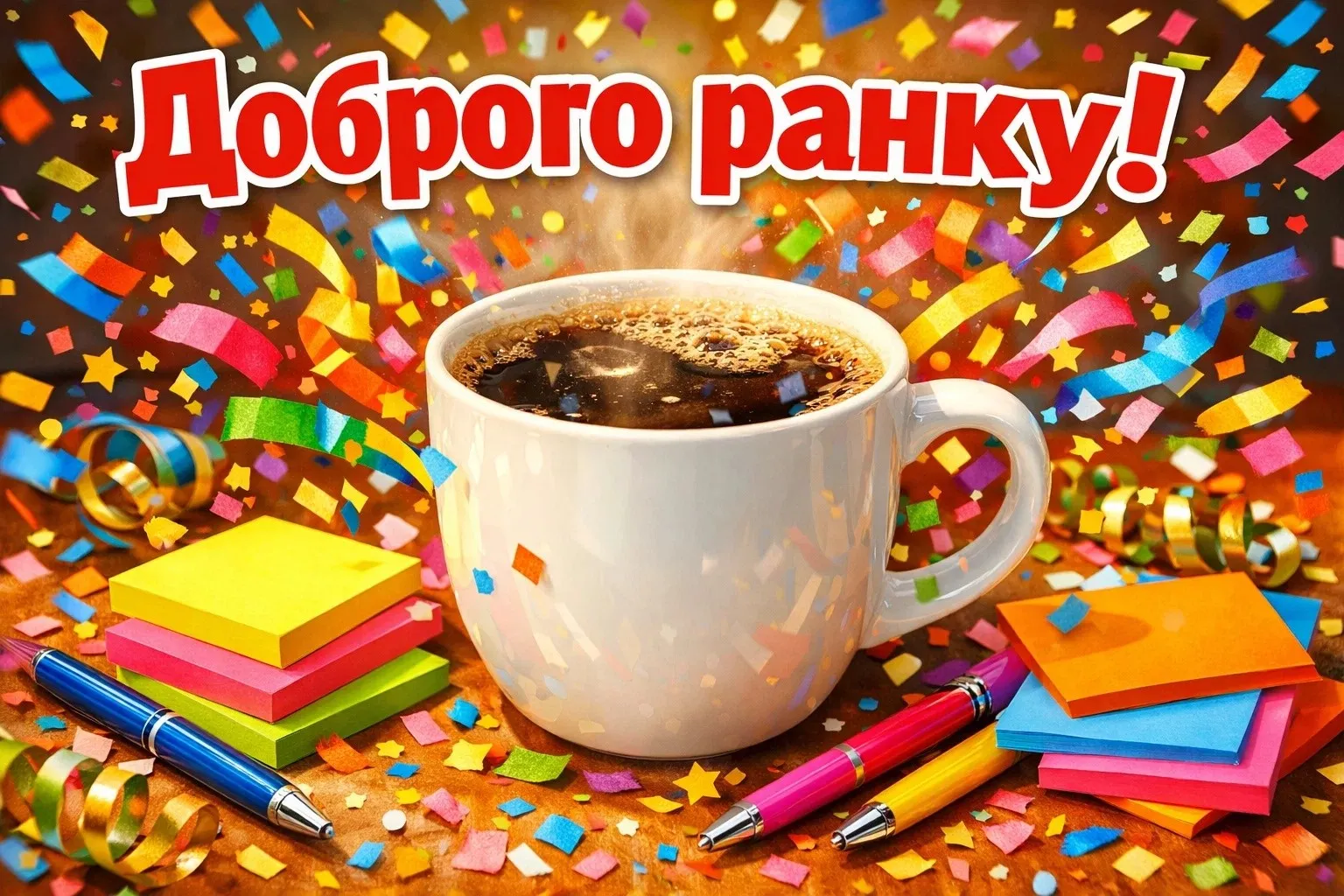 Доброго ранку: позитивні картинки та мотивація перед роботою для вдалого дня