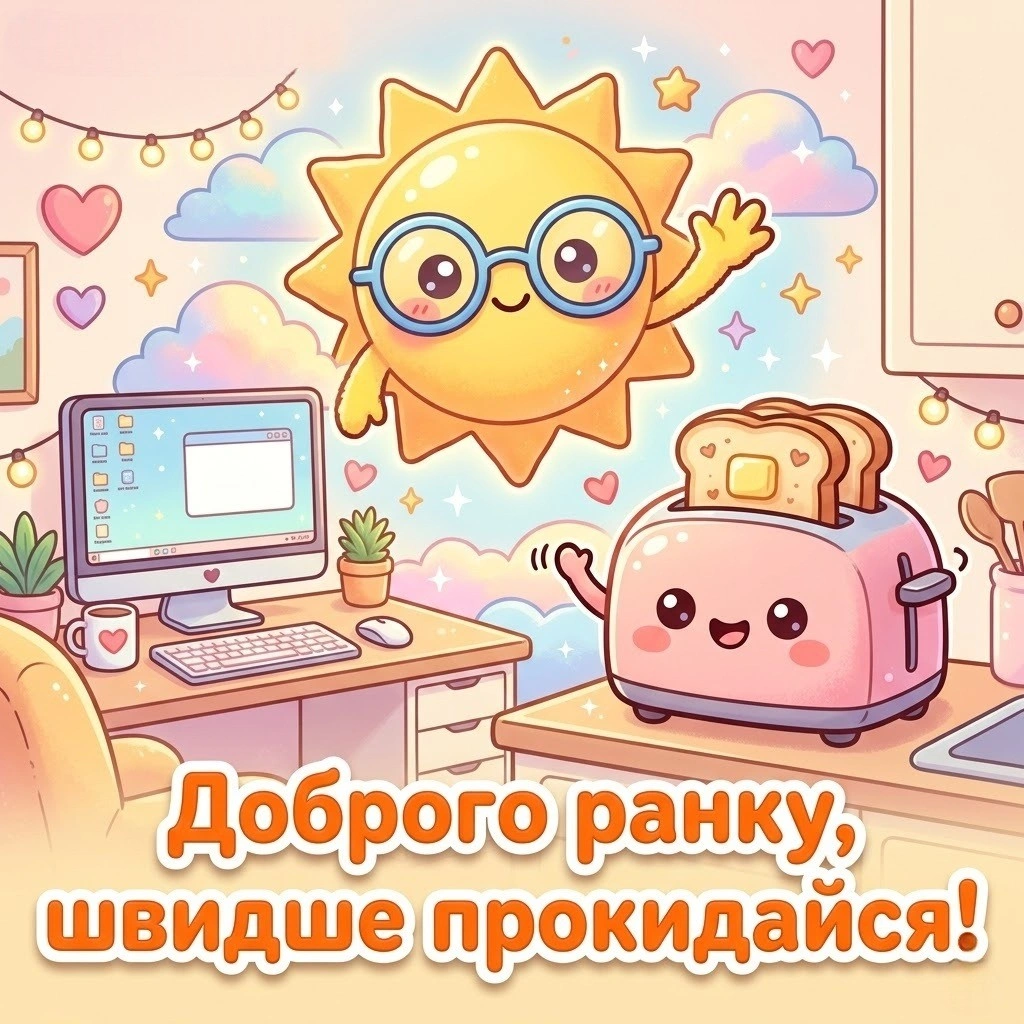 Доброго ранку: позитивні картинки та мотивація перед роботою для вдалого дня