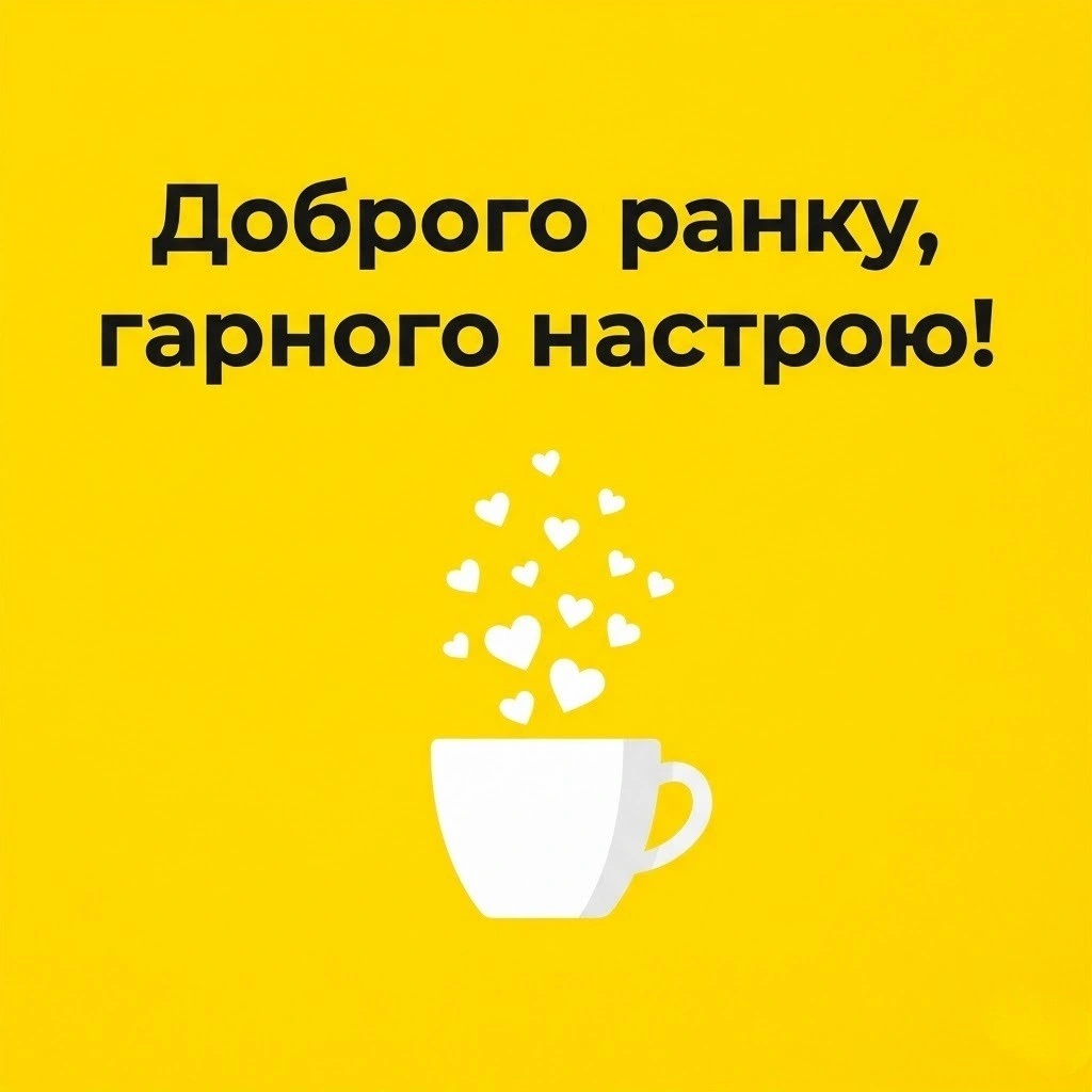 Доброго ранку: позитивні картинки та мотивація перед роботою для вдалого дня