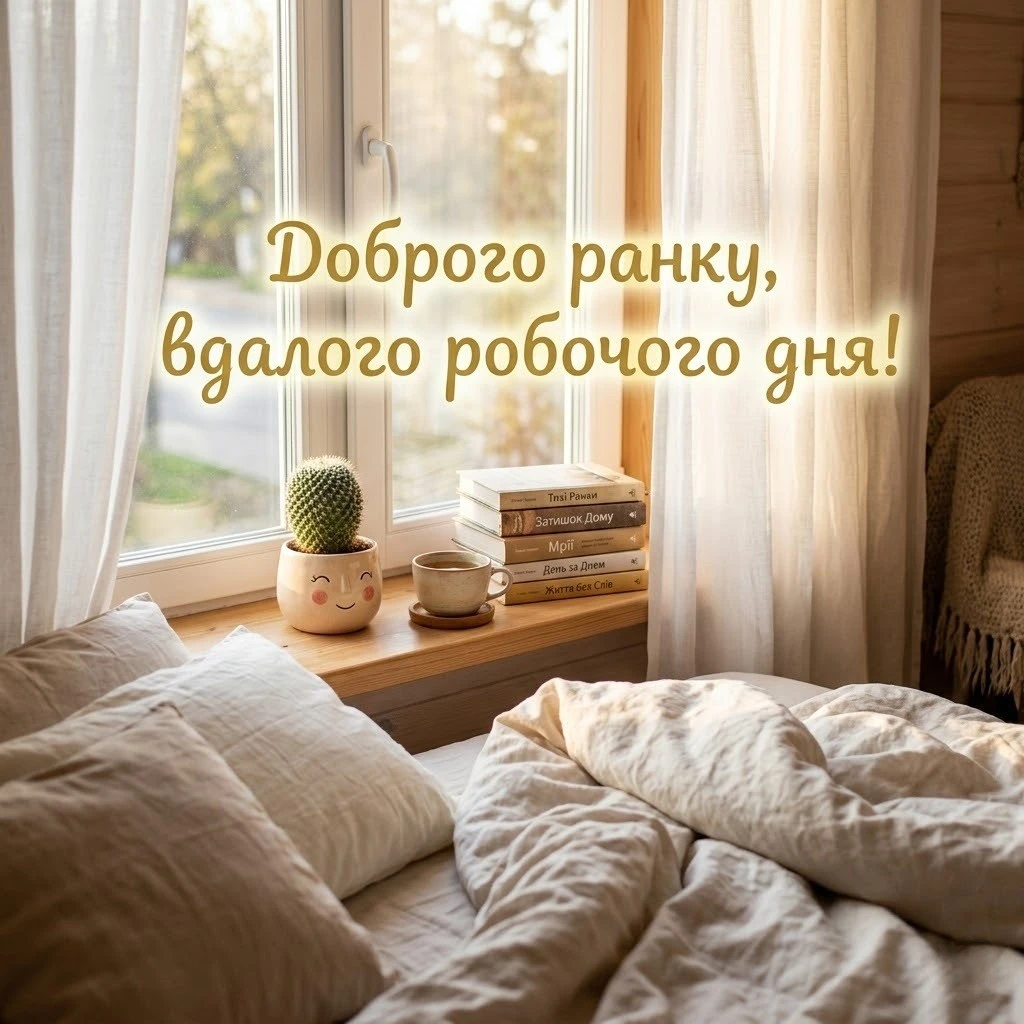 Доброго ранку: позитивні картинки та мотивація перед роботою для вдалого дня