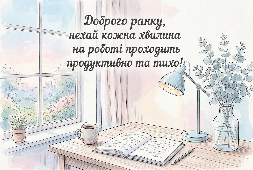 Доброго ранку: позитивні картинки та мотивація перед роботою для вдалого дня