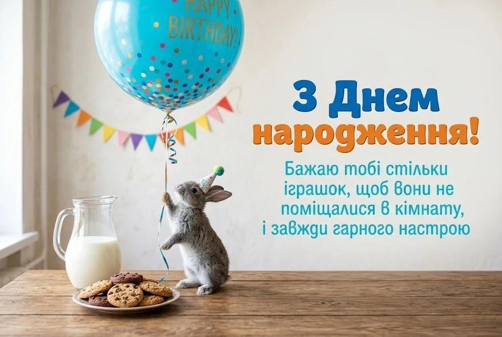 Привітання з днем народження для похресниці на 3 роки: найкращі побажання