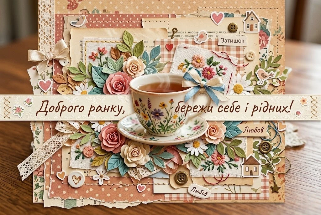 Доброго ранку: картинки, українська культура та найтепліші побажання для душевного початку дня