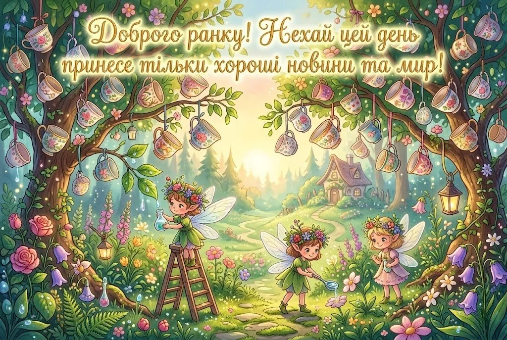 Доброго ранку: картинки, українська культура та найтепліші побажання для душевного початку дня