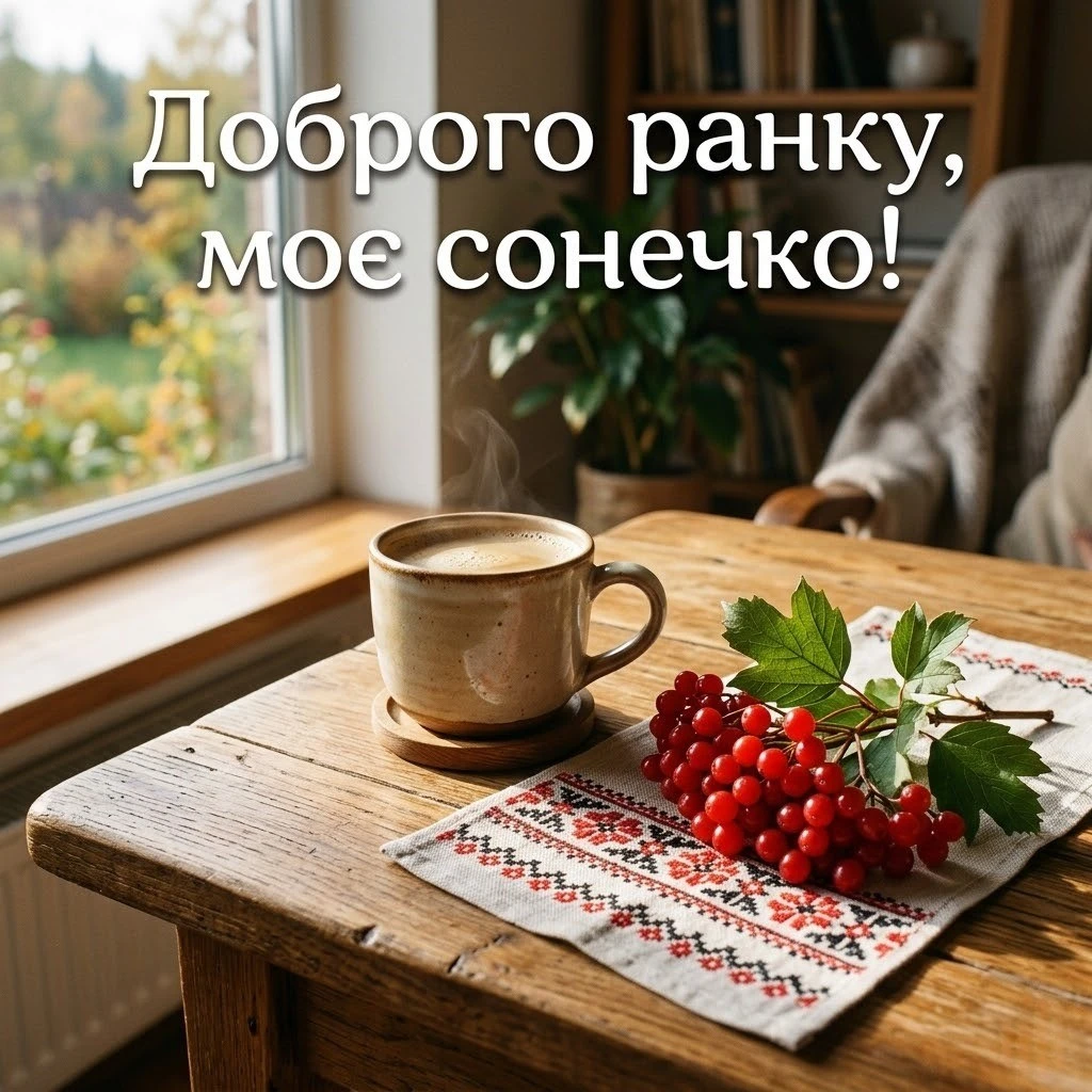 Доброго ранку: картинки, українська культура та найтепліші побажання для душевного початку дня