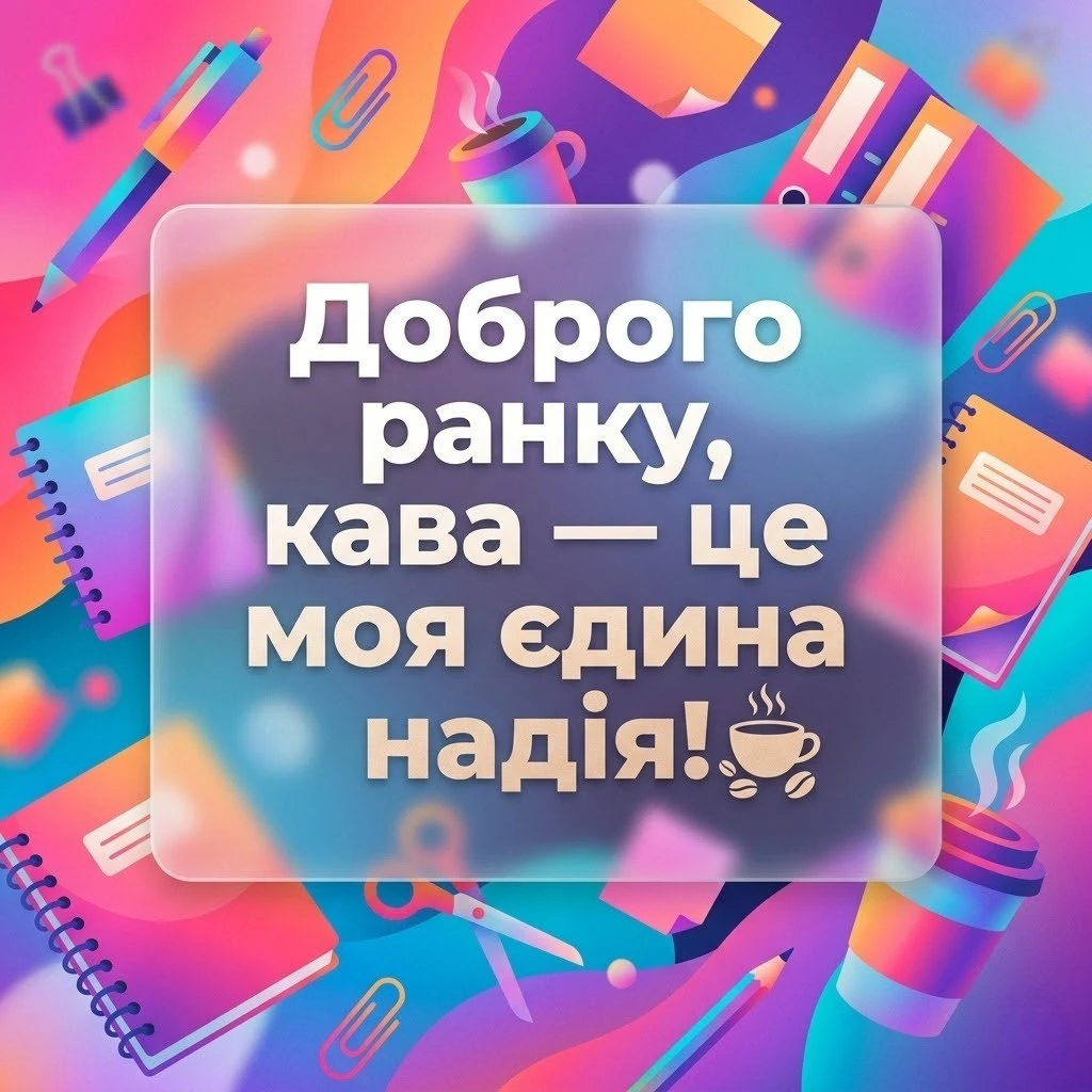 Доброго ранку та гарного дня: смішні картинки про те, як це — знову на роботу