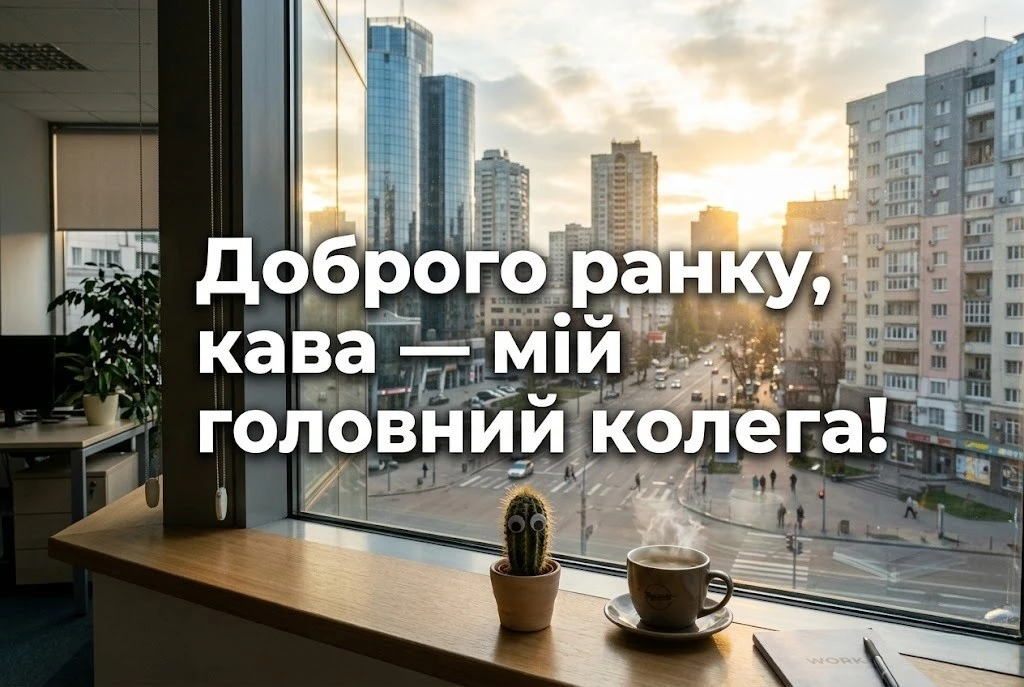 Доброго ранку та гарного дня: смішні картинки про те, як це — знову на роботу