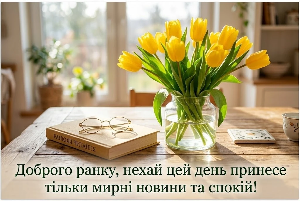 Доброго ранку і мирного дня: найкращі листівки та щирі побажання для душевного настрою