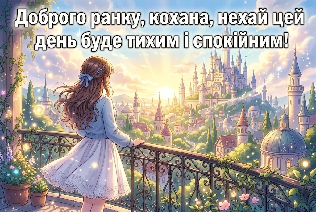 Доброго ранку, кохана: картинки спокою і гарного настрою для найріднішої