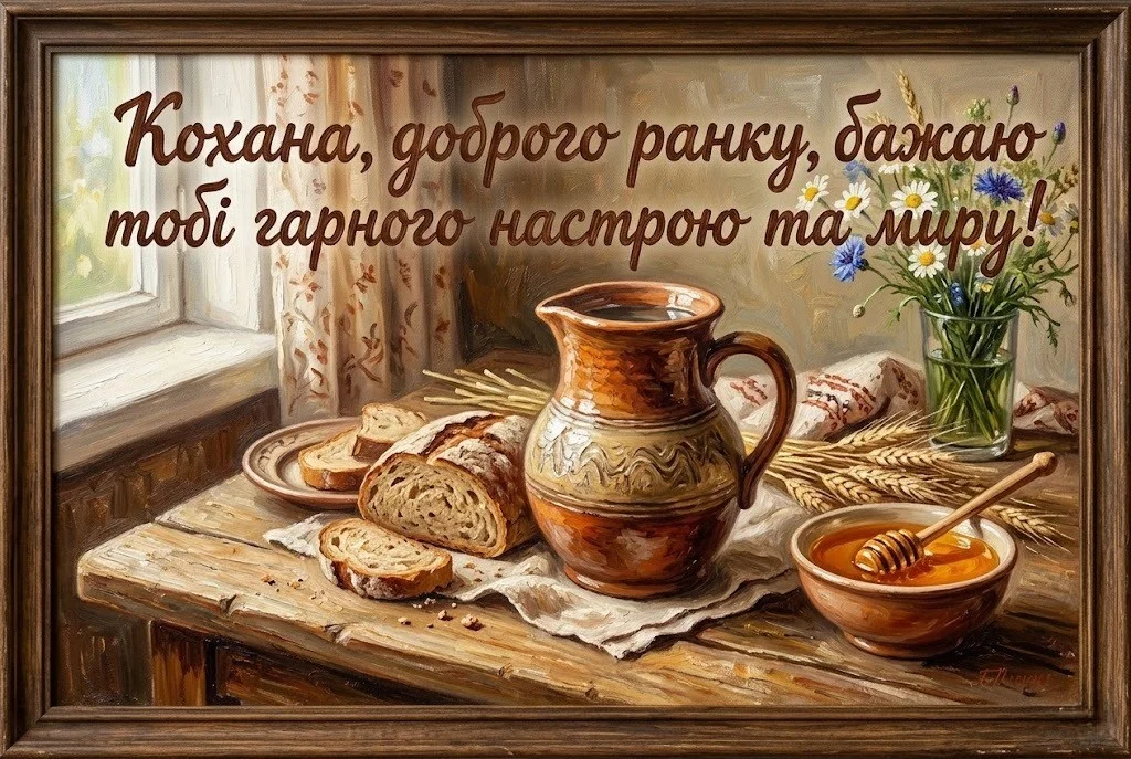 Доброго ранку, кохана: картинки спокою і гарного настрою для найріднішої