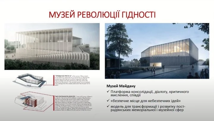 Парламент розблокував створення Музею Революції Гідності: нові правила будівництва
