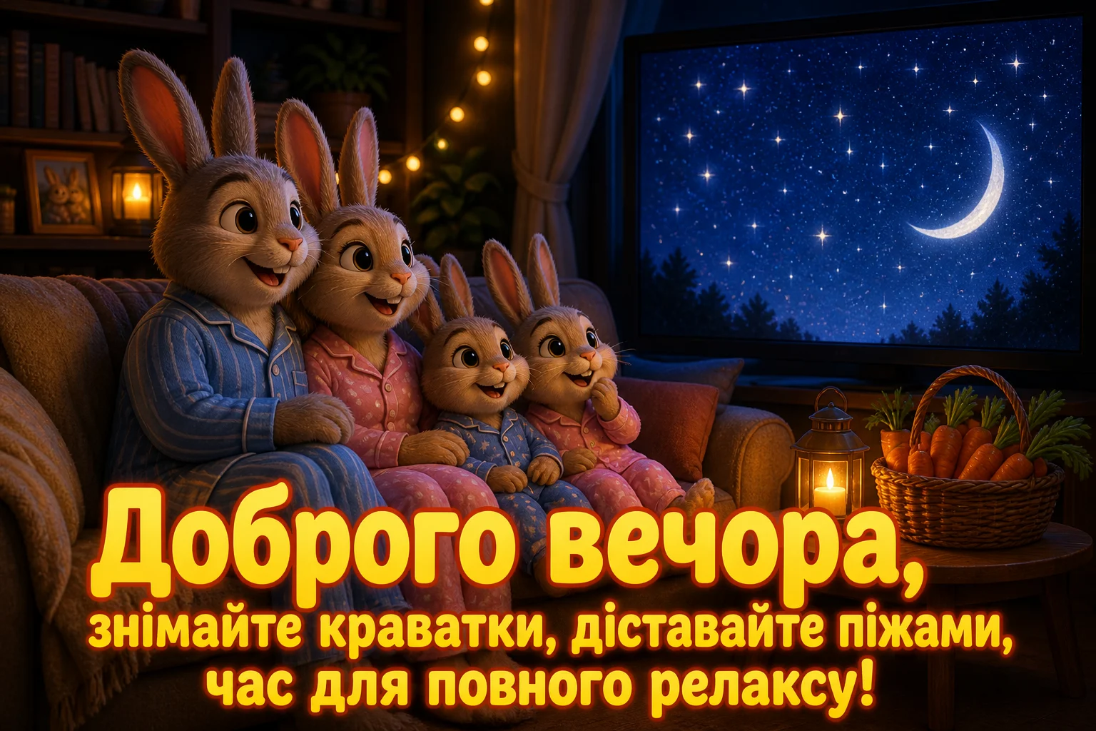 Доброго вечора та мирного відпочинку: найкращі картинки з побажаннями для душевного настрою в Україні