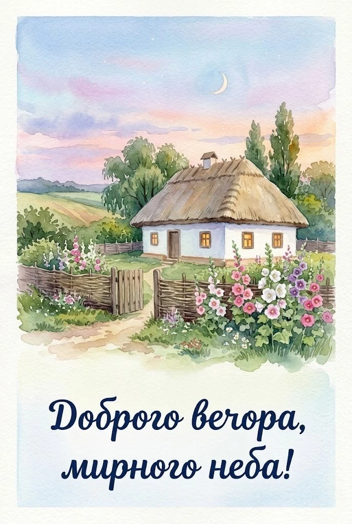 Доброго вечора та мирного відпочинку: найкращі картинки з побажаннями для душевного настрою в Україні