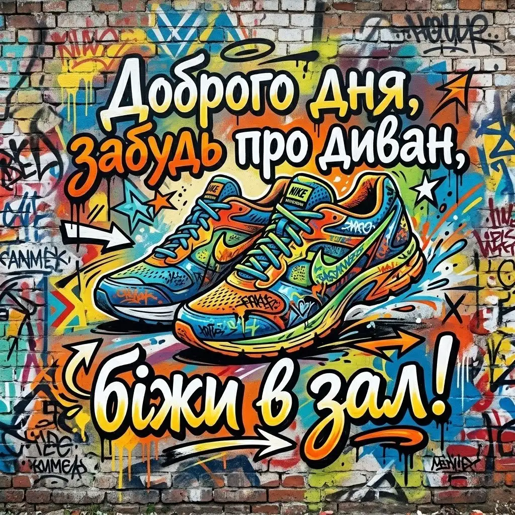 Доброго дня та гарного тренування в тренажерному залі: мотивація та найкращі картинки