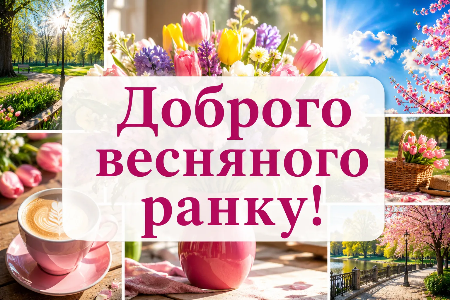 Доброго весняного ранку: сучасні картинки та душевні листівки для гарного настрою