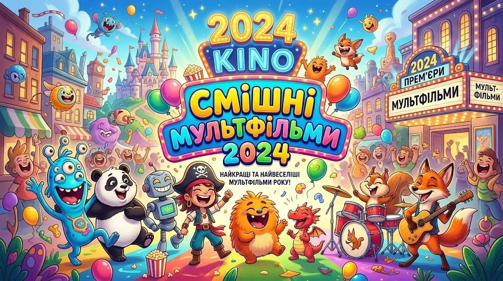 Найсмішніші комедії мультфільми для гарного настрою