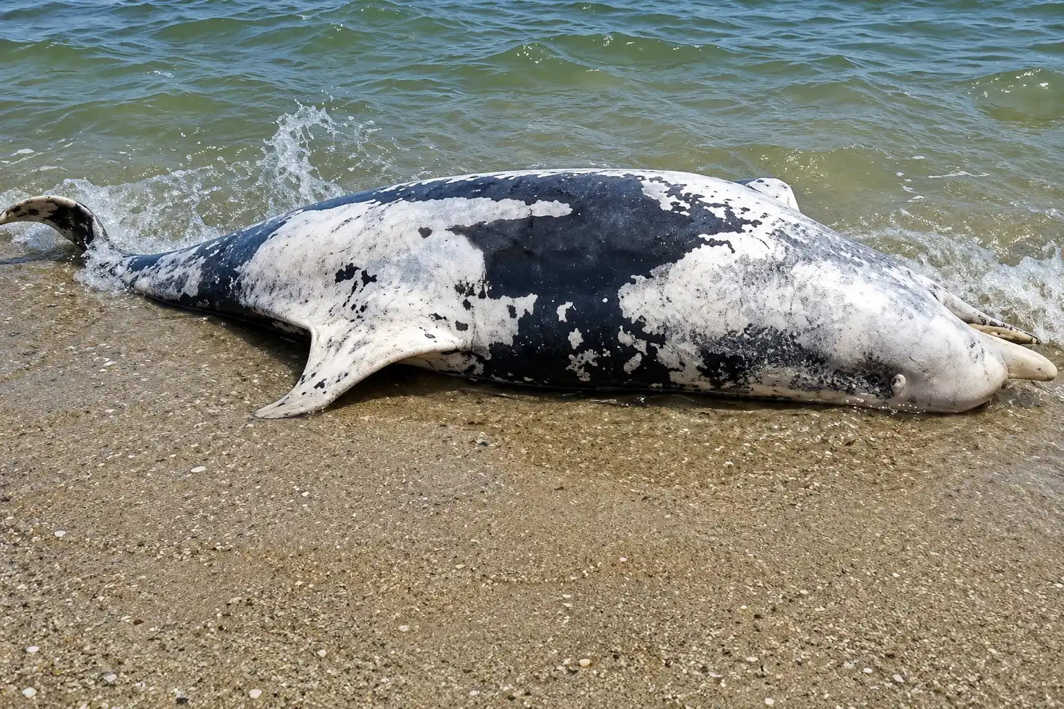 Екологічна катастрофа на Одещині: Чорне море викинуло десятки загиблих дельфінів