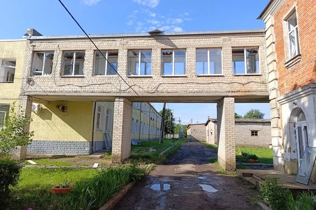 Медзаклад на Куп’янщині вдруге за рік постраждав від російського обстрілу