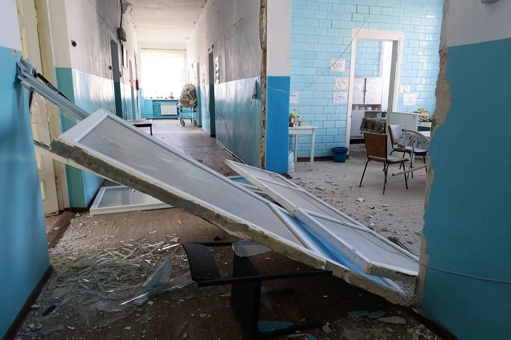 Медзаклад на Куп’янщині вдруге за рік постраждав від російського обстрілу