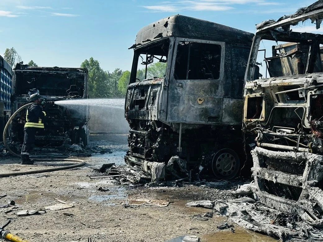 Наслідки ранкової атаки на Запоріжжя: знищено десяток одиниць техніки