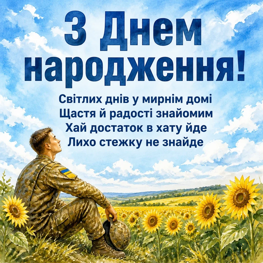 патріотичне привітання з днем народження патріотичне привітання з днем народження