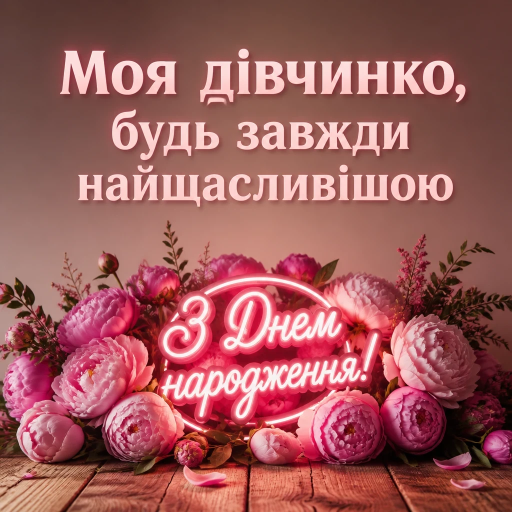 привітання з днем народження для дорослої дочки від мами