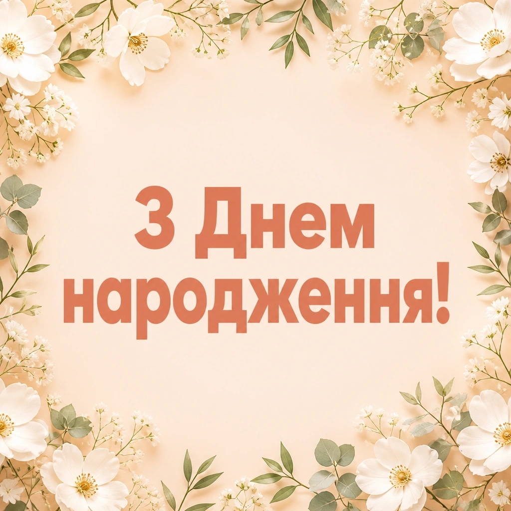 зворушливе привітання з днем народження у віршах