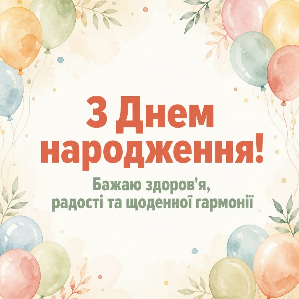 зворушливе привітання з днем народження у віршах
