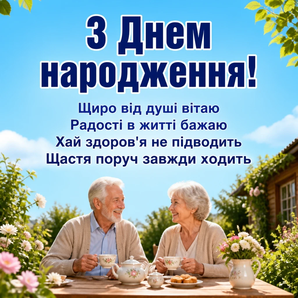 зворушливе привітання з днем народження у віршах