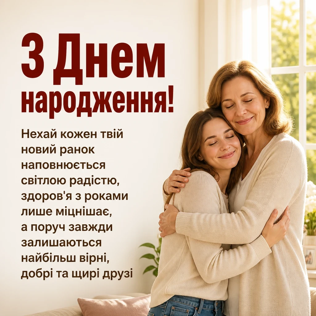зворушливе привітання з днем народження у віршах
