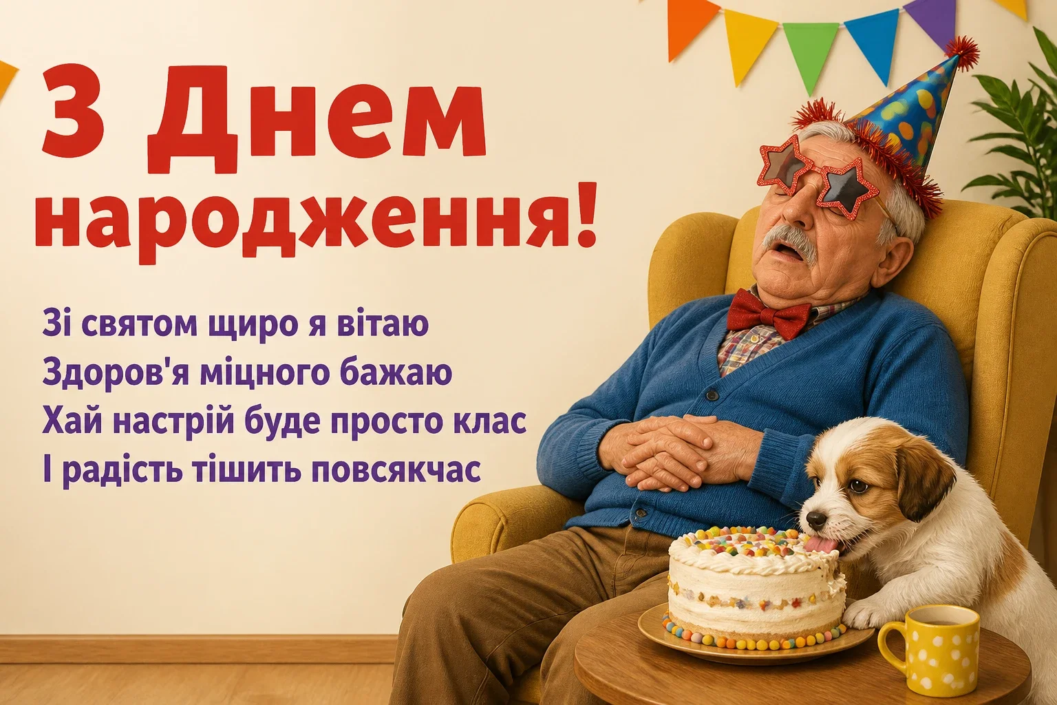 зворушливе привітання з днем народження у віршах