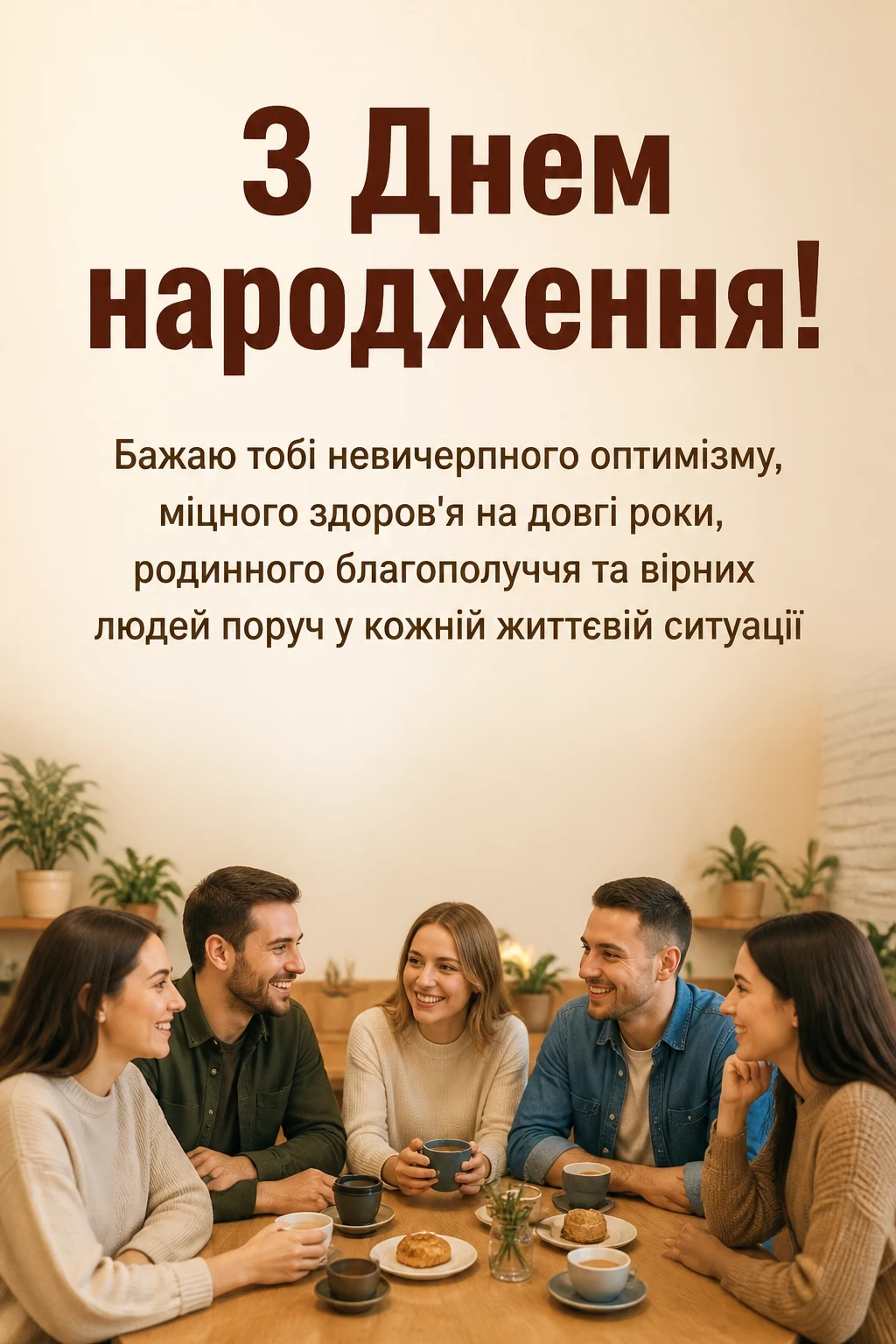 зворушливе привітання з днем народження у віршах