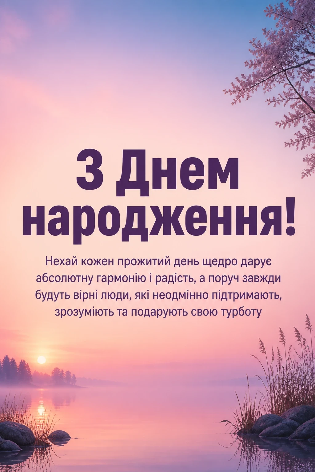 зворушливе привітання з днем народження у віршах