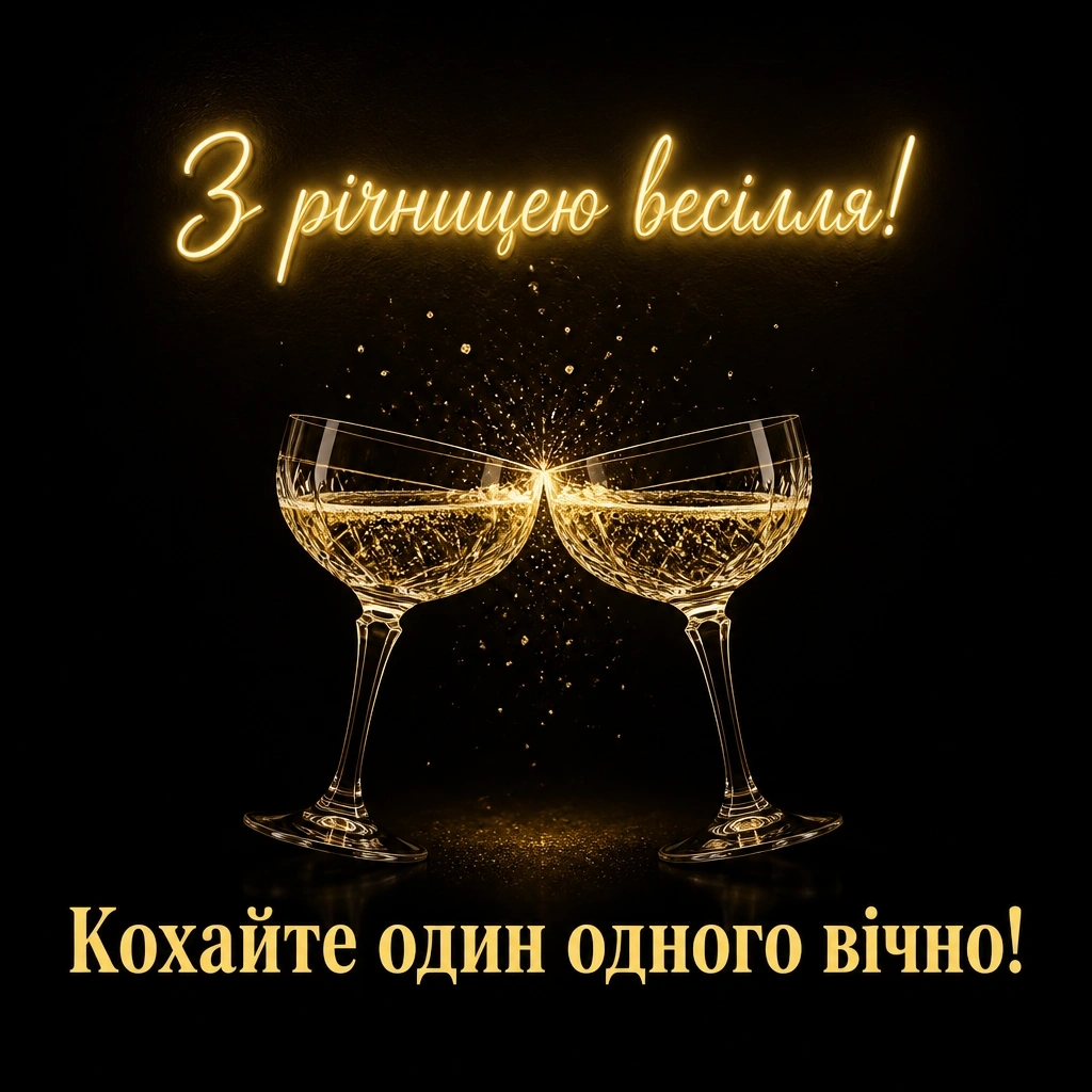 річниця весілля привітання