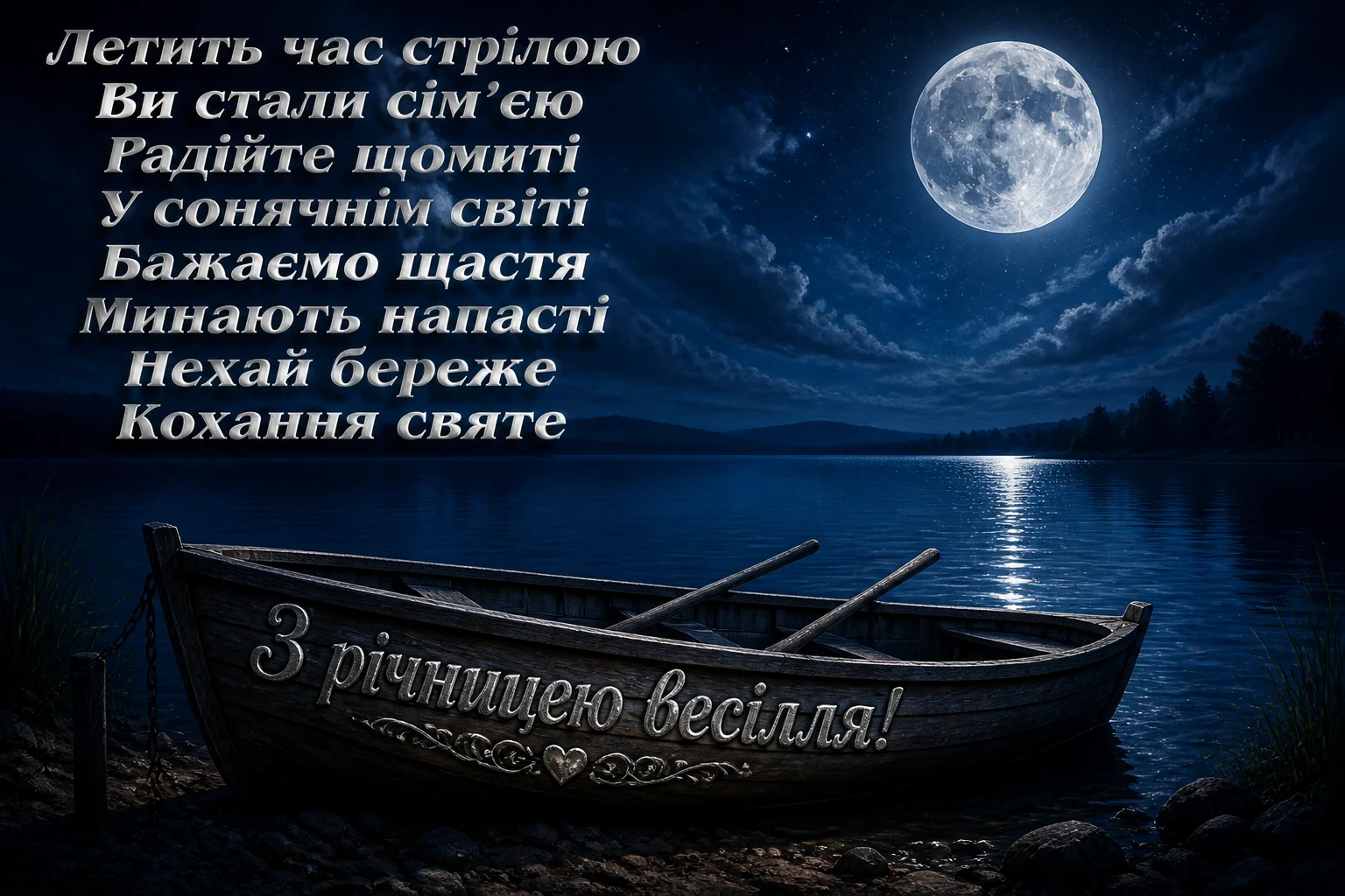річниця весілля привітання